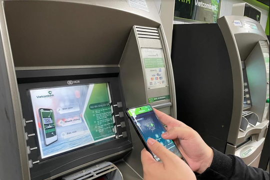 Chính thức được rút tiền liên ngân hàng tại ATM bằng mã QR