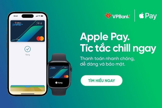 VPBank giới thiệu Apple Pay đến khách hàng