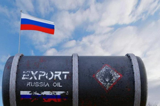Hầu hết nhiên liệu xuất khẩu của Nga hiện có giá cao hơn mức trần do G7 áp đặt