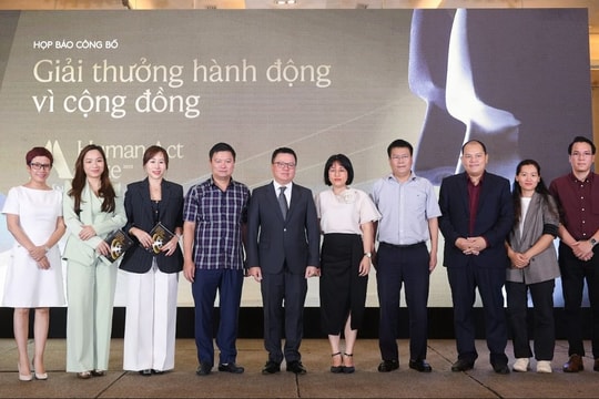 Ra mắt giải thưởng Human Act Prize 2023: Tôn vinh, thúc đẩy những dự án, doanh nghiệp vì cộng đồng, lan tỏa nỗ lực cống hiến cho xã hội