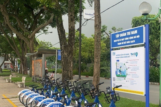 1000 xe đạp công cộng phủ xanh Hà Nội, giá thuê 5.000-10.000 đồng/30 phút, DN nào đứng sau?
