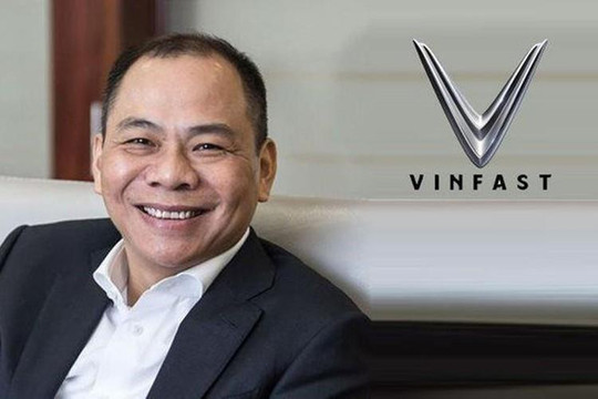Định giá VinFast tăng vọt lên 113 tỷ USD, tài sản tỷ phú Phạm Nhật Vượng tăng thêm 8,9 tỷ USD trở lại Top30 thế giới