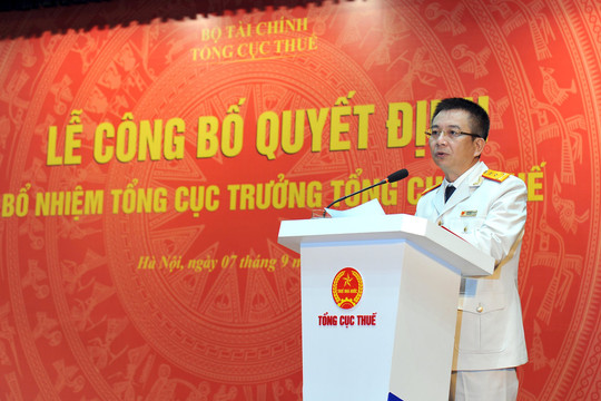 Ông Mai Xuân Thành làm Tổng cục trưởng Tổng cục Thuế
