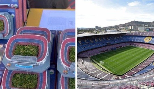 Đội bóng cũ của Messi bất ngờ bán cả ... cỏ của sân vận động Camp Nou để kiếm tiền, giá dao động từ 500 nghìn đến gần 11 triệu đồng