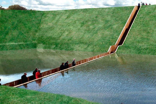 Chỉ chi hơn 8 tỷ, một quốc gia xây dựng thành công ‘cầu gỗ tàng hình’ giữa mặt nước khiến cả thế giới ngỡ ngàng
