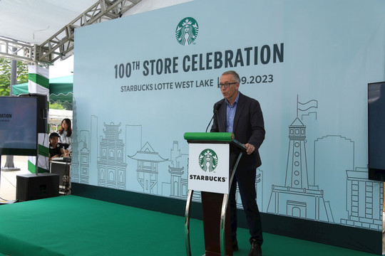 Chạm mốc 100 cửa hàng tại Việt Nam sau 10 năm, sếp Starbucks: 10 năm tiếp theo sẽ là vài trăm cửa hàng