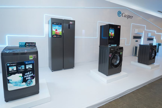 Casper ra mắt máy giặt và tủ lạnh với giá "sốc", thị trường điện máy cuối năm thêm phần sôi động
