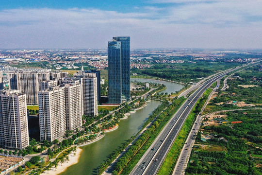 Huyện tại Thủ đô chuẩn bị lên quận: Quy tụ đại dự án to ngang ngửa quận Hoàn Kiếm, chục tỷ một kiot buôn quần áo, 12 xã và thị trấn gộp thành 6 phường
