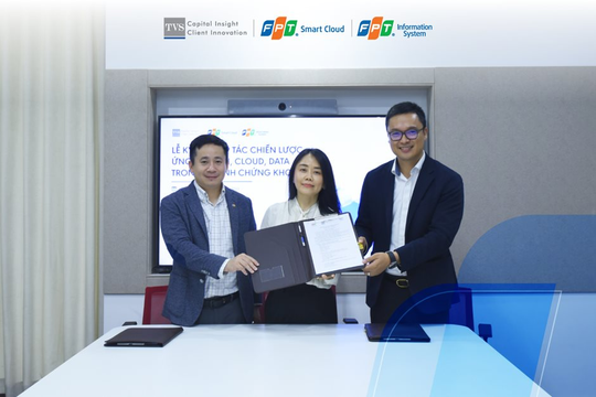 FPT Smart Cloud và CTCP Chứng khoán Thiên Việt kí kết hợp tác chiến lược
