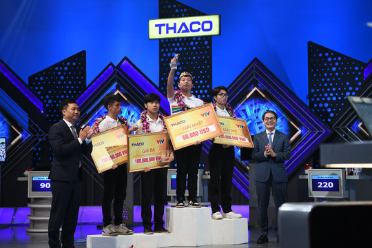 THACO nâng mức thưởng Chung kết Đường lên đỉnh Olympia lên kỷ lục, nhà vô địch nhận 50.000 USD