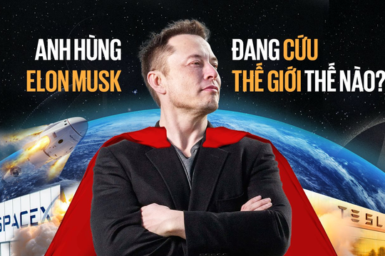 Elon Musk - 'Superman' của Trái Đất:  Từ cậu bé bị bắt nạt đến nhập viện, giờ muốn cứu nhân loại bằng cách chinh phục hành tinh đỏ