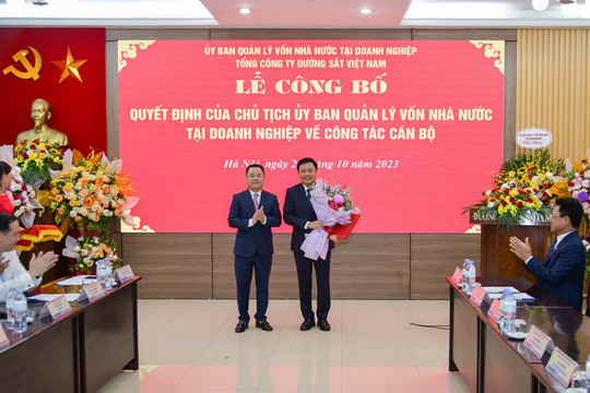 Đường sắt Việt Nam có Tổng giám đốc mới