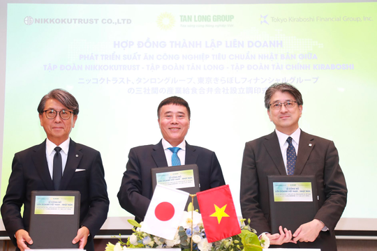 Tập đoàn Tân Long của ông Trương Sỹ Bá “bắt tay” với đối tác Nhật, gia nhập thị trường suất ăn công nghiệp tại Việt Nam