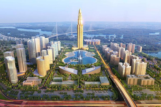 Soi độ “khủng” của liên doanh đứng sau tòa Tháp tài chính 108 tầng cao nhất Việt Nam tại Đông Anh chuẩn bị khởi công 