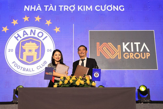 Bất ngờ mạnh tay chi tiền tài trợ kim cương cho Hà Nội FC, KITA Group của Chủ tịch Nguyễn Duy Kiên vẫn đang lỗ trong 2 năm gần nhất