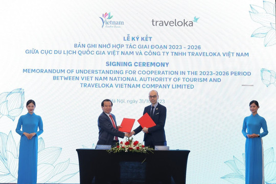 Traveloka "bắt tay" hợp tác Cục Du lịch Quốc gia Việt Nam, quảng bá du lịch địa phương và nâng tầm vị thế "điểm đến toàn cầu"  