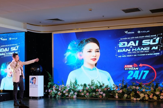 Một công ty dược phẩm tung ra đại sứ bán hàng AI đầu tiên tại Việt Nam