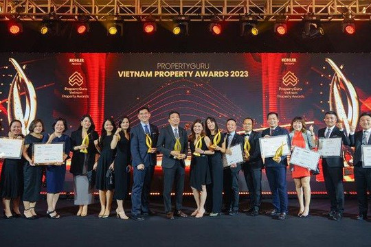 CapitaLand Development “bội thu” tại giải thưởng bất động sản Việt Nam PropertyGuru 2023