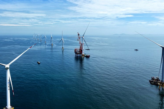 Choáng với turbine gió ngoài khơi mạnh nhất thế giới của Trung Quốc vừa xuất xưởng: Cánh 126m, quét qua diện tích hơn 7 sân bóng, đủ điện cả năm cho 40.000 hộ mà vẫn tiết kiệm 20.000 tấn than