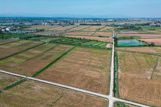 ‏Toàn cảnh khu vực được đề xuất xây dựng sân bay thứ 2 tại Hà Nội