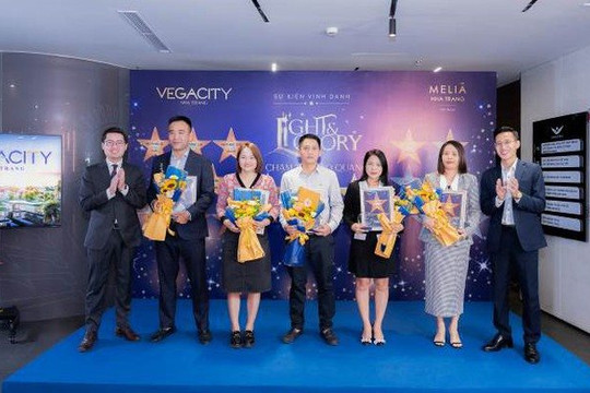 Vega City Nha Trang thưởng lớn cho đại lý lập kỷ lục doanh số bán hàng