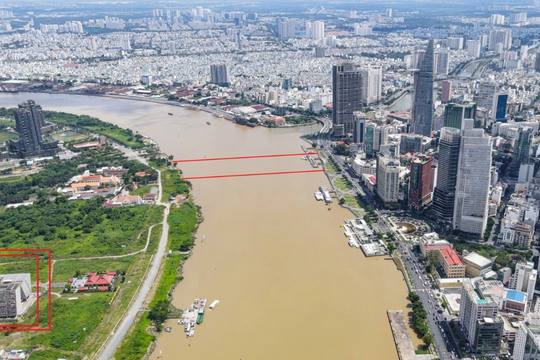 “Lộ diện” một doanh nghiệp đề xuất tặng Tp.HCM cầu đi bộ giá trị 1.000 tỉ đồng bắc qua sông Sài Gòn 