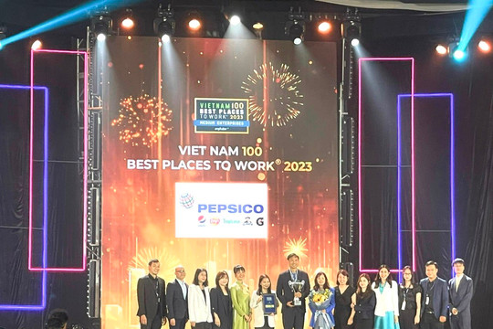 PepsiCo Việt Nam dẫn đầu Top 100 nơi làm việc tốt nhất Việt Nam 2023