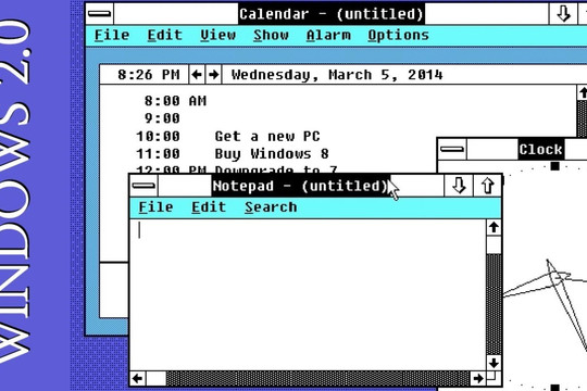 Nhìn lại 36 năm Windows 2.0: Một bước gần hơn đến Windows mà chúng ta biết ngày nay