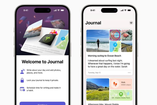 Apple ra mắt ứng dụng Journal: Không chỉ là nhật ký, mà còn là nơi chúng ta tìm về ký ức của mình