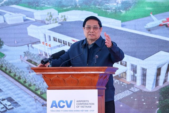 Thủ tướng Phạm Minh Chính tuyên bố khánh thành 4 dự án giao thông trọng điểm với tổng vốn hơn 18.000 tỷ đồng