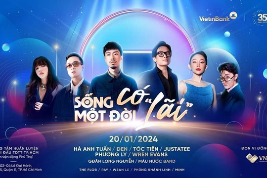 Dàn nghệ sĩ đình đám Đen Vâu, Hà Anh Tuấn,… sẽ góp mặt trong concert của VietinBank
