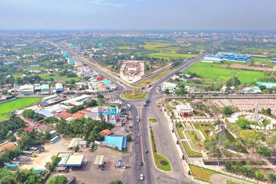 Long An muốn mở rộng TP Tân An về ba huyện Thủ Thừa, Tân Trụ và Châu Thành