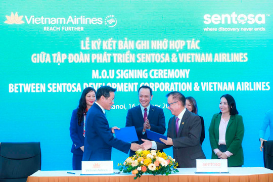 Tập đoàn lớn của Singapore “chọn mặt gửi vàng” Vietnam Airlines để hợp tác kích cầu du lịch