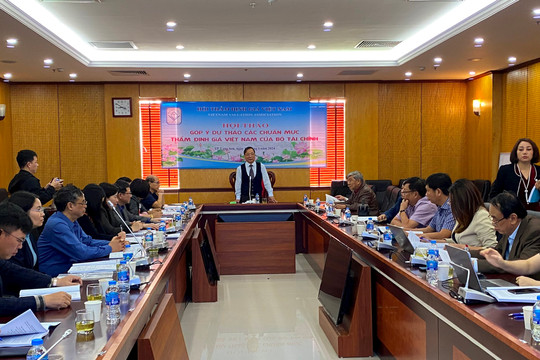 Đang diễn ra Hội thảo “Góp ý dự thảo các Chuẩn mực thẩm định giá Việt Nam”