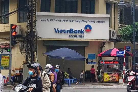 Vì sao chứng khoán VietinBank bị xử phạt gần 400 triệu đồng?