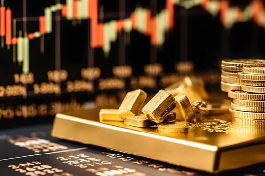 Giá vàng tăng mạnh khiến tâm lý nhà đầu tư phấn chấn hơn và mong chờ thị trường tuần tới