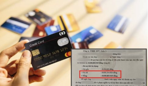 Xôn xao phiếu nhắc nợ gây sốc MXH: Vay thẻ tín dụng 8,5 triệu rồi "quên trả", 10 năm sau mang nợ gần 9 tỷ?