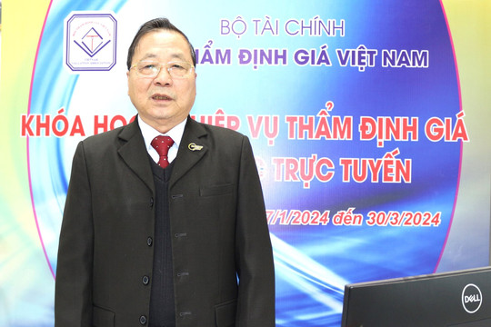 Hội Thẩm định giá Việt Nam thông báo chiêu sinh khoá đào tạo và cấp chứng chỉ nghiệp vụ Thẩm định giá