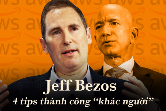 Người kế vị của tỷ phú Jeff Bezos: Gã ‘‘trọc’’ phú dạy tôi 4 điều, nếu nắm vững sẽ dễ dàng tiến thân, thành công ‘‘nắm thóp’’ đế chế Amazon hơn 1.560 tỷ USD
