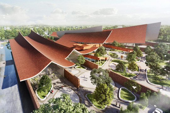 Một công trình Việt rộng 13.000m2 đạt giải lớn về kiến trúc thế giới: Nằm ở "hòn ngọc xanh", chỉ cách TP.HCM hơn 1,5h đi xe