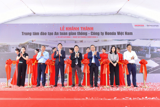 Honda Việt Nam khánh thành trung tâm đào tạo ATGT thứ 2 ở phía nam