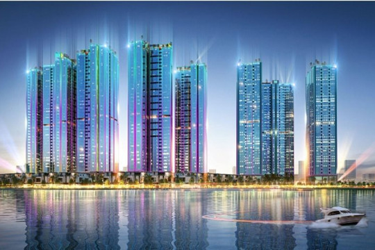 Tổ hợp cao tầng Sunshine Sky City tốc lực thi công với kế hoạch từ giữa tháng 4/2024 sẽ cất nóc thêm 3 tòa tháp