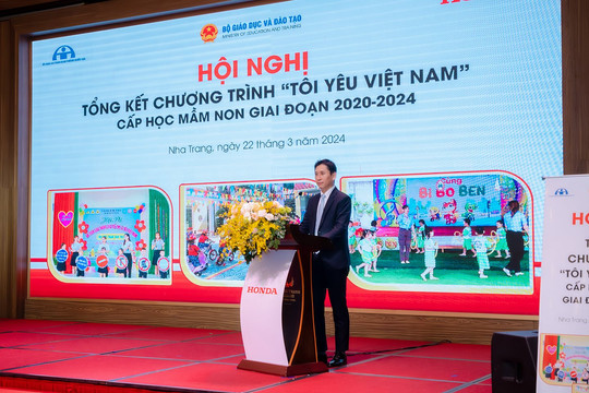 Dấu ấn chương trình ‘Tôi yêu Việt Nam’ cấp mầm non giai đoạn 2020-2024