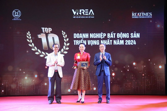 KN Cam Ranh được bình chọn Top 10 Doanh nghiệp bất động sản triển vọng nhất năm 2024.