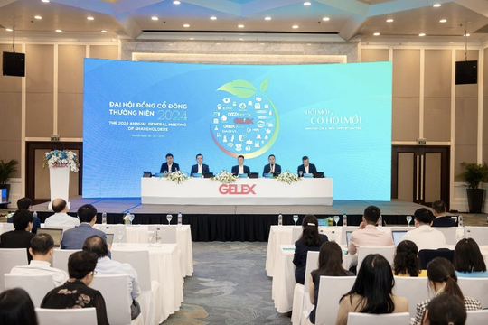 CEO Nguyễn Văn Tuấn: Năm 2024 GELEX sẽ trả cổ tức cho cổ đông 15% bằng tiền mặt