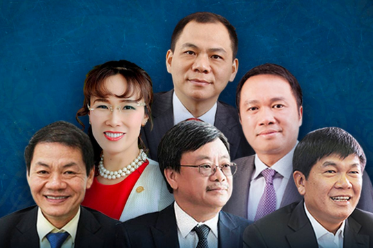 Danh sách tỷ phú thế giới gọi tên 6 doanh nhân Việt Nam
