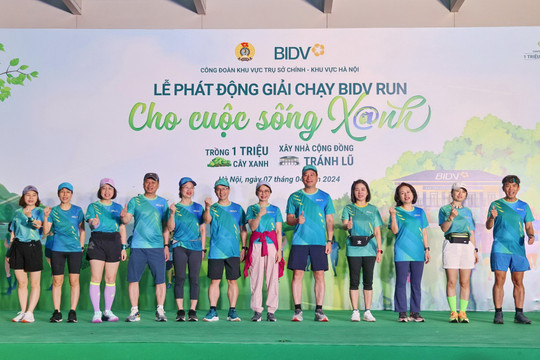 Giải chạy xanh của BIDV bước vào mùa mới 