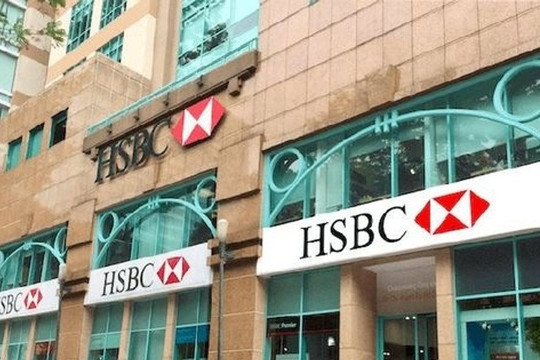Ngân hàng HSBC báo lãi tăng trưởng hơn 40% trong năm qua 