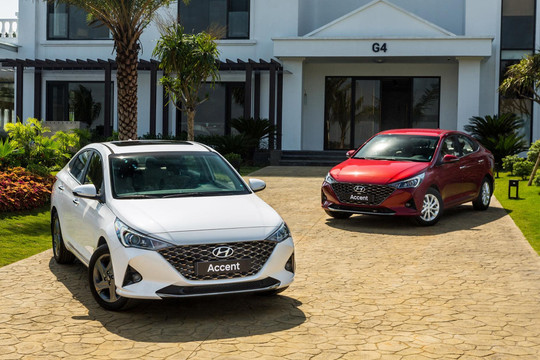 Hyundai bán xe nhiều gấp đôi tháng trước, chốt đơn 10.000 xe trong quý đầu năm, Accent thống trị doanh số