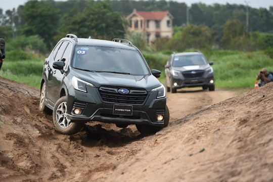 Subaru tổ chức lái thử offroad tại Hà Nội: ‘hành’ chiếc Forester tới bến, nhiều bài lần đầu xuất hiện